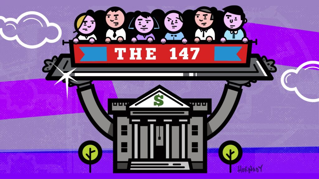 Report: Wall Street Money Supporting 147 Lawmakers Objecting to Certification