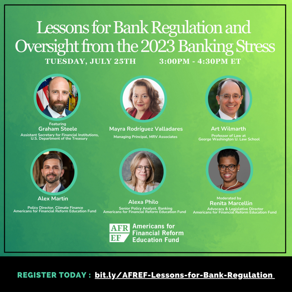 Events: Lessons for Bank Regulation and Oversight from the 2023 Banking Stress