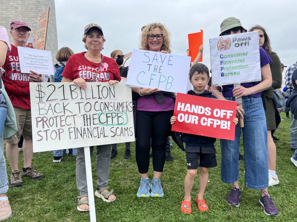 Blog: #HandsOff Means #HandsOffCFPB Too